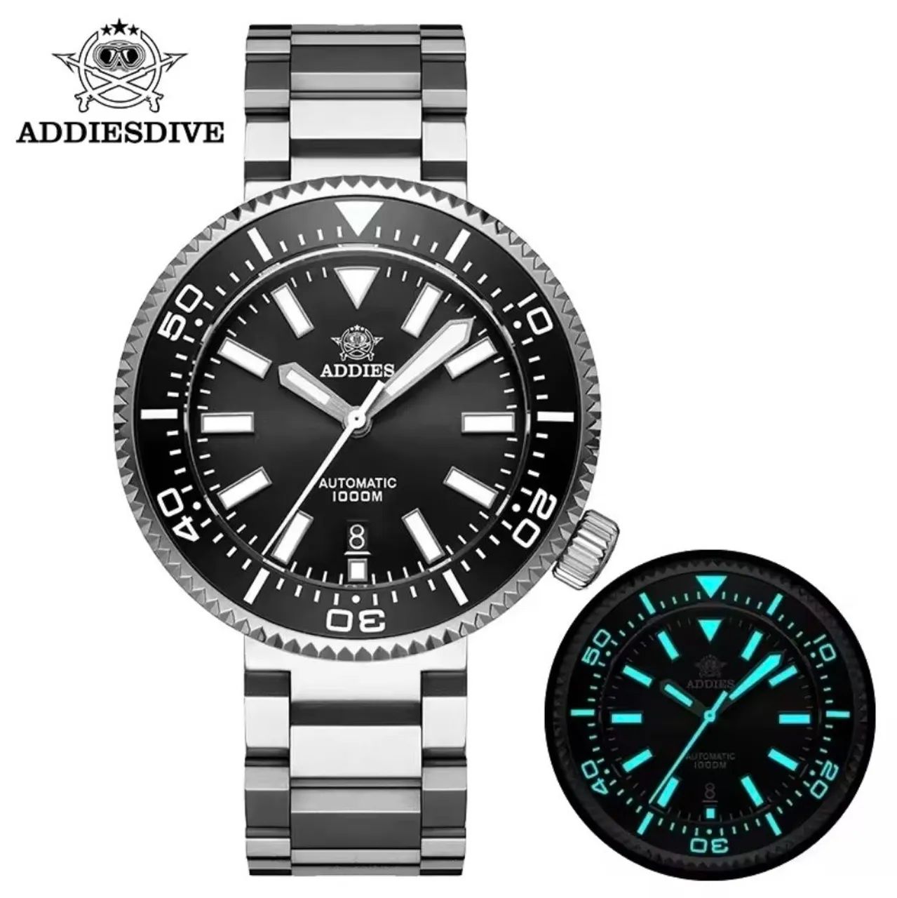 Relógio Addiesdive Scuba 1000mts