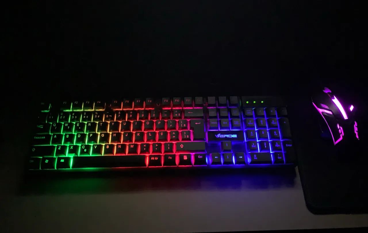 Kit Teclado e Mouse gamer64166980284673122