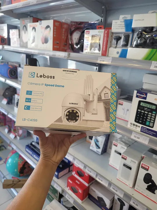 CAMERA Externa IP 5 ANTENAS SPEEED DOME LEBOSS LB-CA196 - Loja Mega Tudo