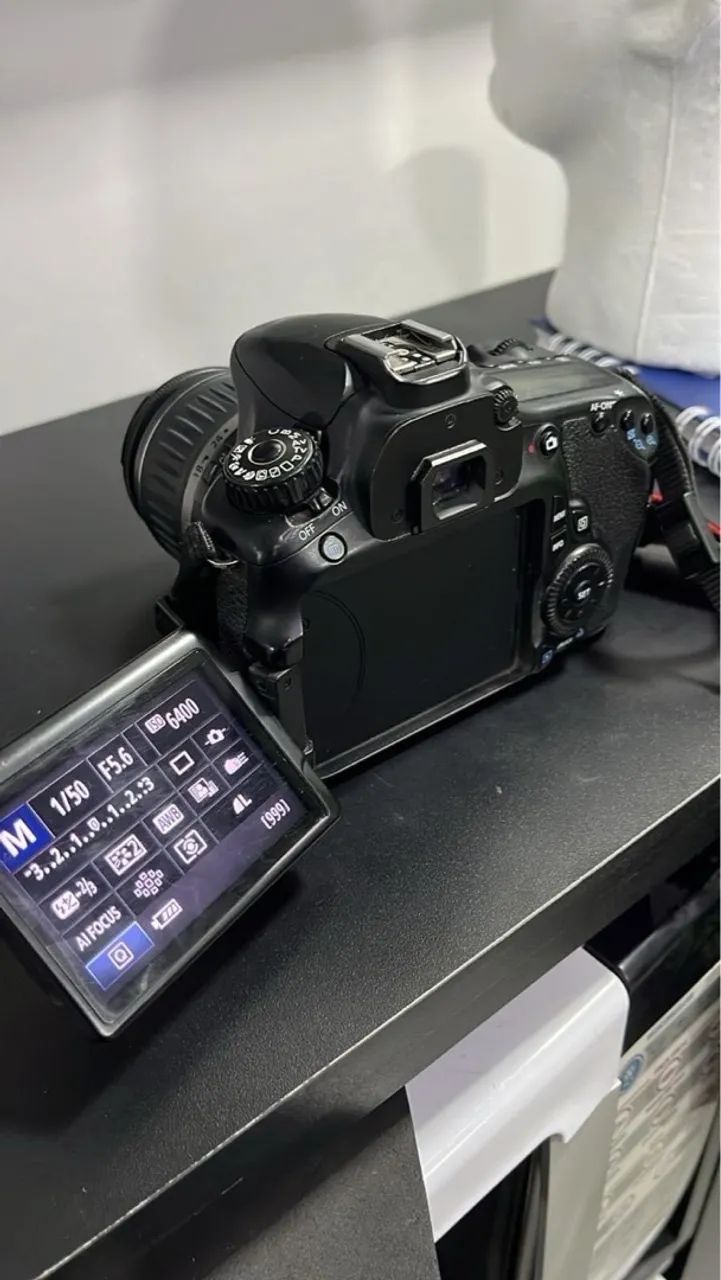 Câmera profissional Cânon 60d