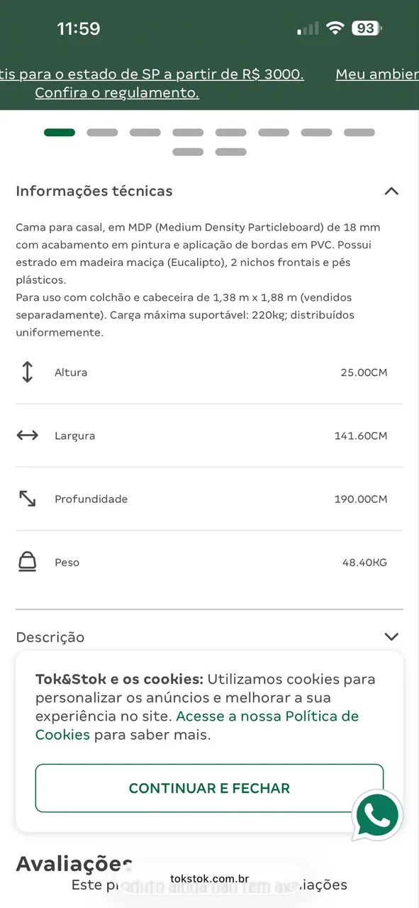 Cama de casal  - Foto 2