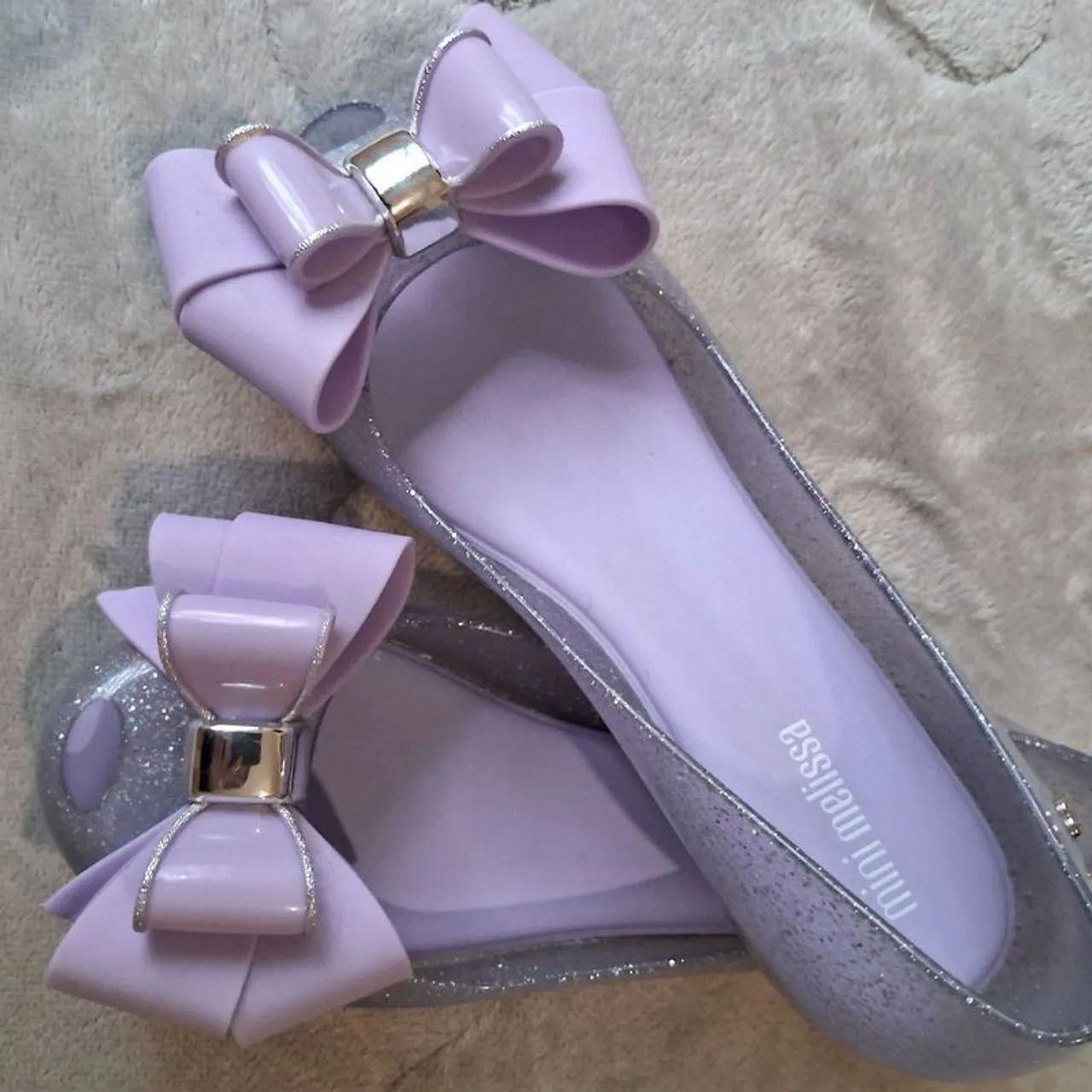 Sapatilha Mini Melissa Glitter  - Foto 2