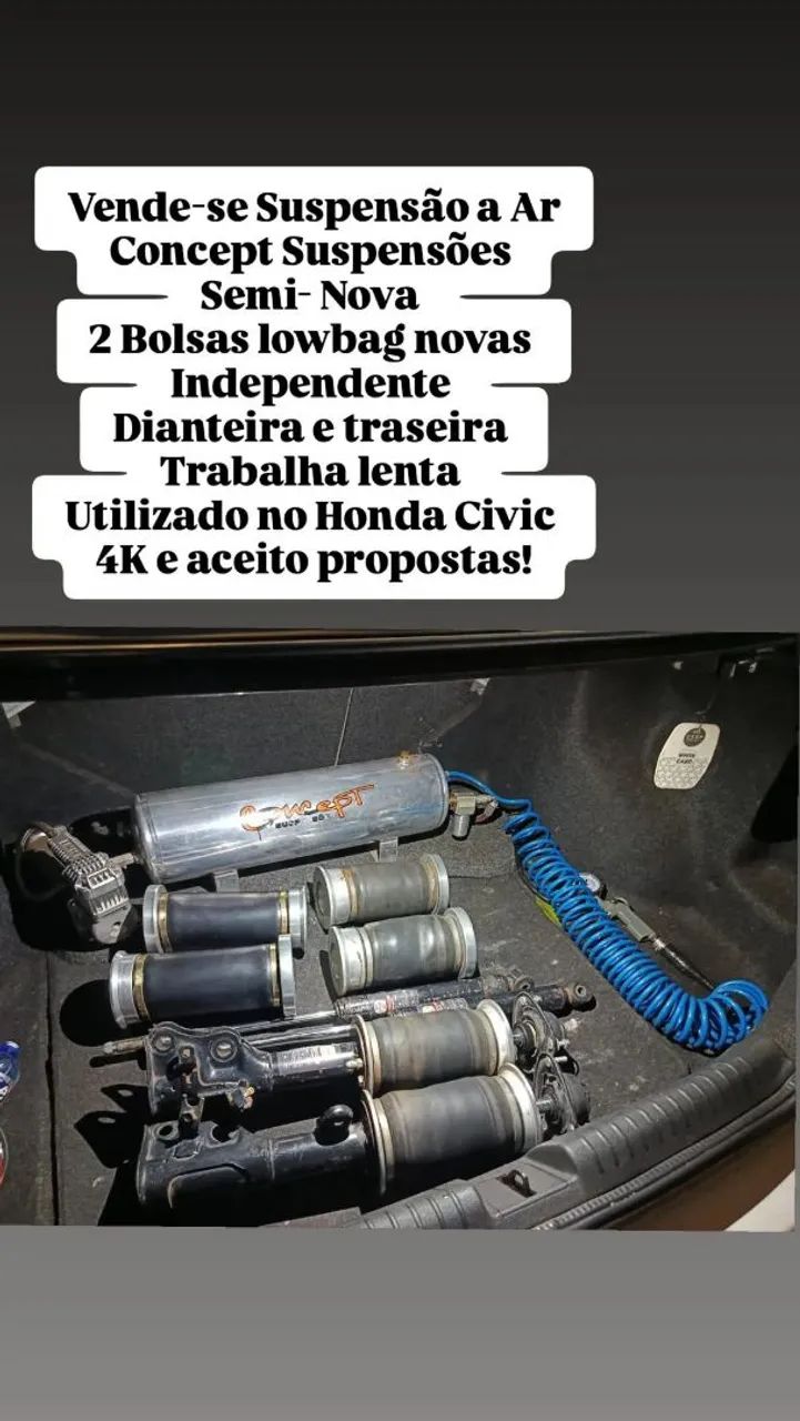Suspensão a Ar, utilizado no Civic 2014 - Foto 3