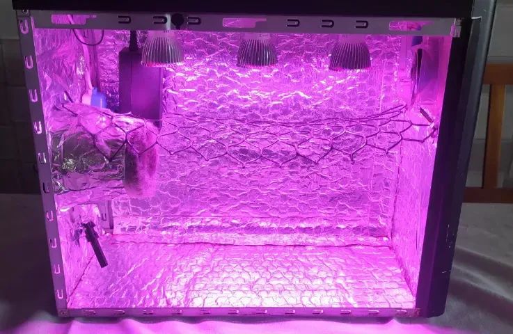 Estufa PC Grow Cultivo Indoor Led Full Spectrum com Filtro