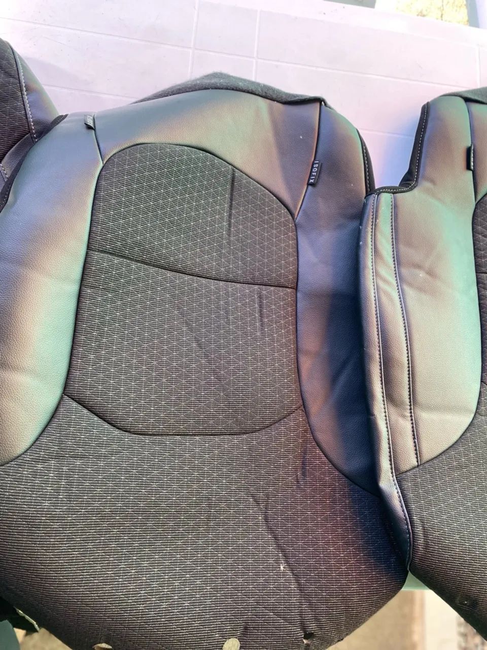 Capas em couro com tecido Original Creta Sport  - Foto 3