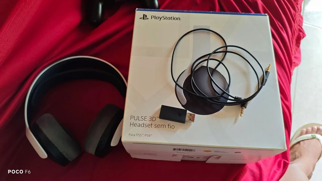 Fone de Ouvido Sony Pulse 3D para PS5