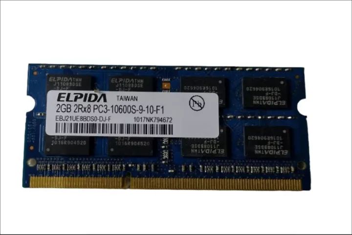 Memória ram para Notebook Elpida 2x2GB Ddr3 1333MHz 1.5v