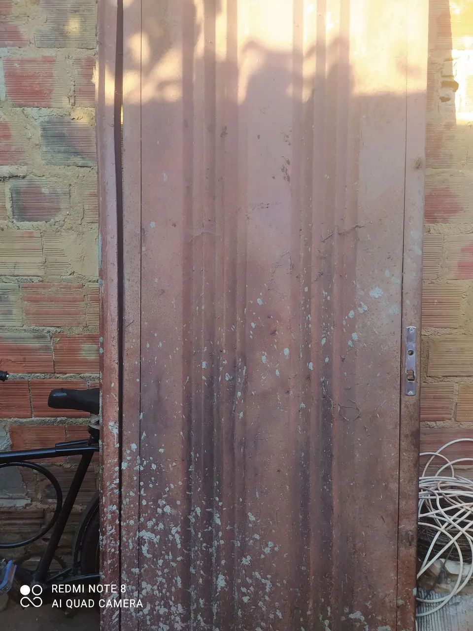 Porta de Aço Usada aceito troca em celular 