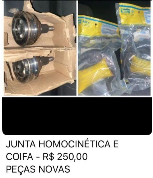 PEÇAS VOLKSWAGEN POLO - DISCO DE FREIO , PASTILHAS , AMORTECEDOR E JUNTA HOMOCINÉTICA  - Foto 3