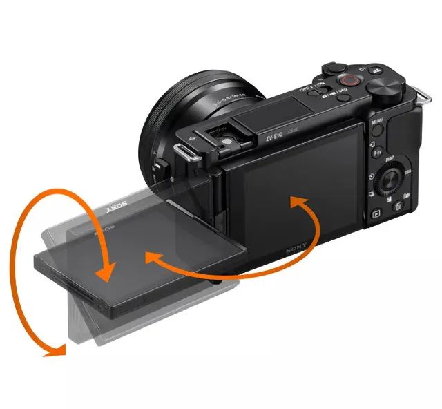 Sony Alpha ZV-E10 mirrorless só o corpo NOVA - Foto 3