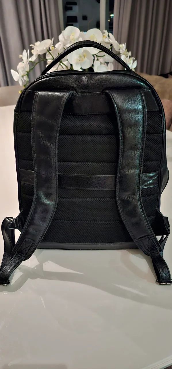 Mochila de Couro Masculina BENNESH  - Foto 5