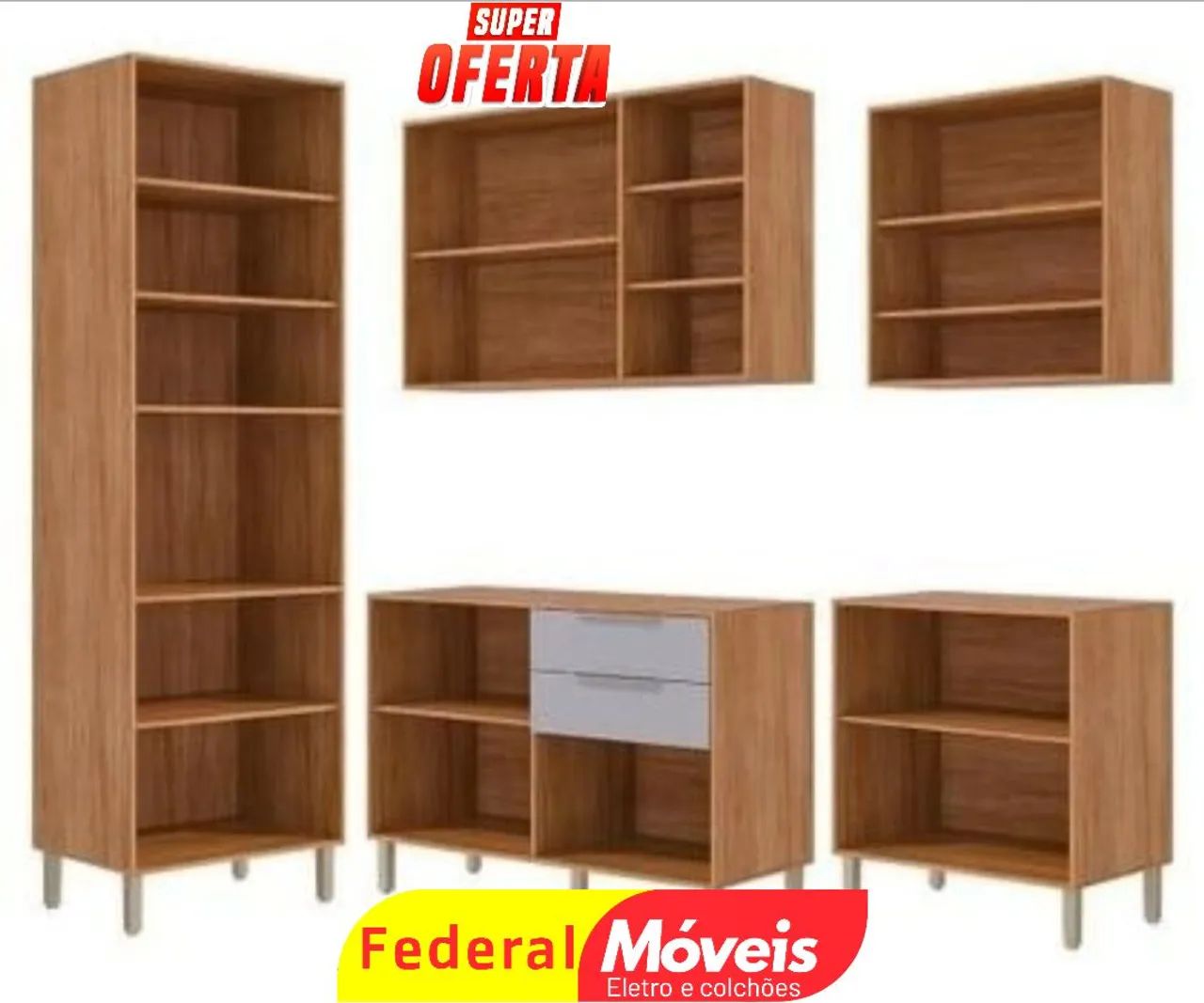 Armário para Cozinha 2,70m Novo - Moderno e Funcional! - Foto 2