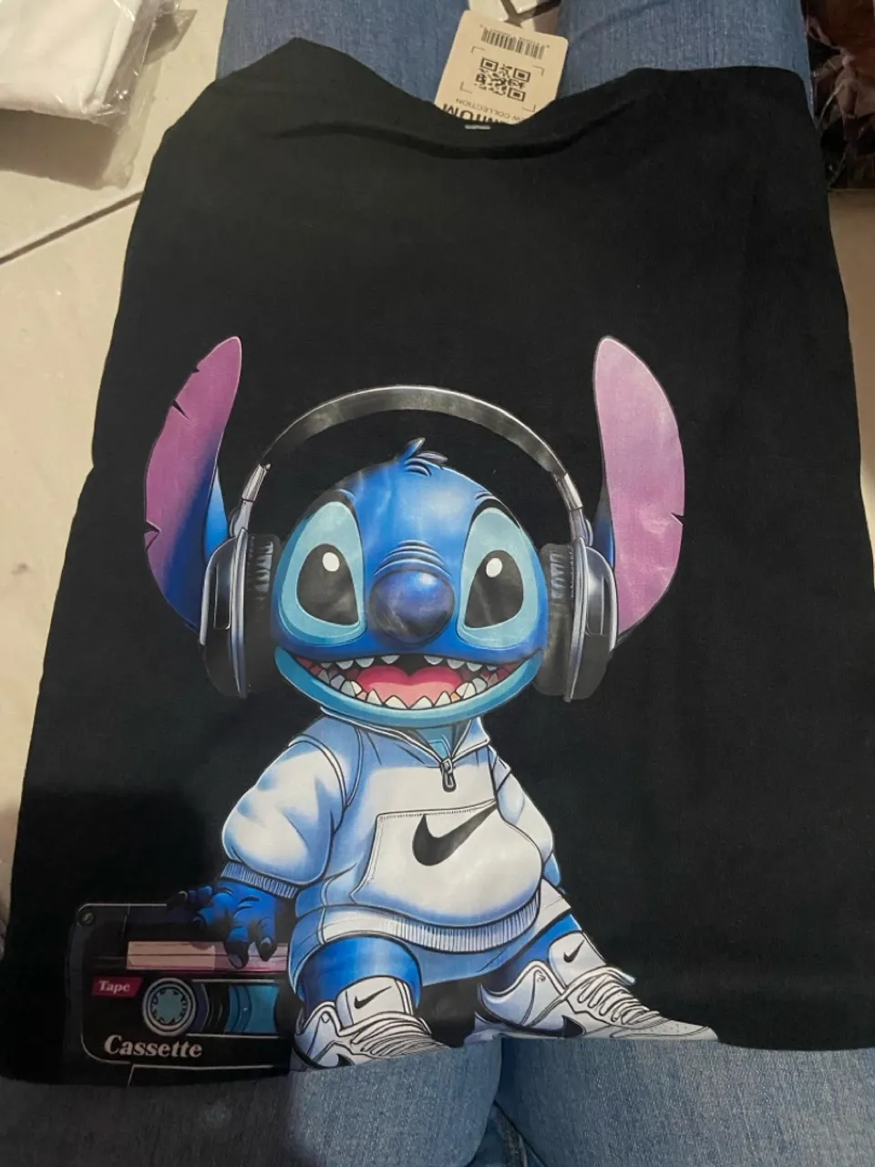 Camiseta Stitch Nike - Nova!