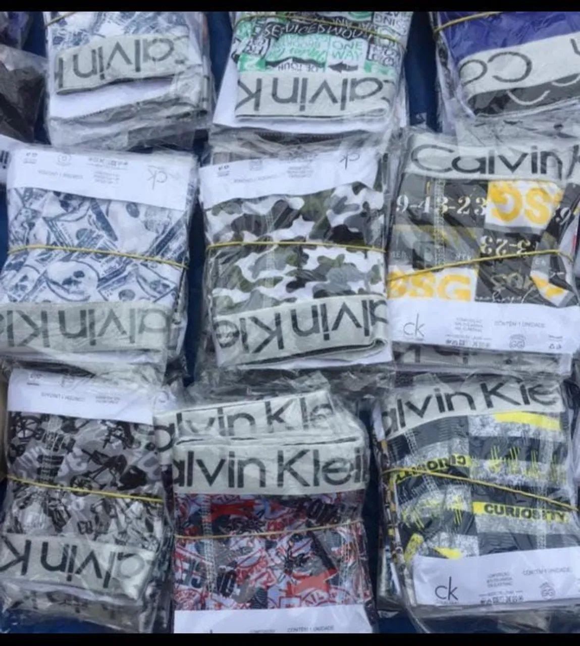 Cuecas Calvin Klein - Diversas estampas
