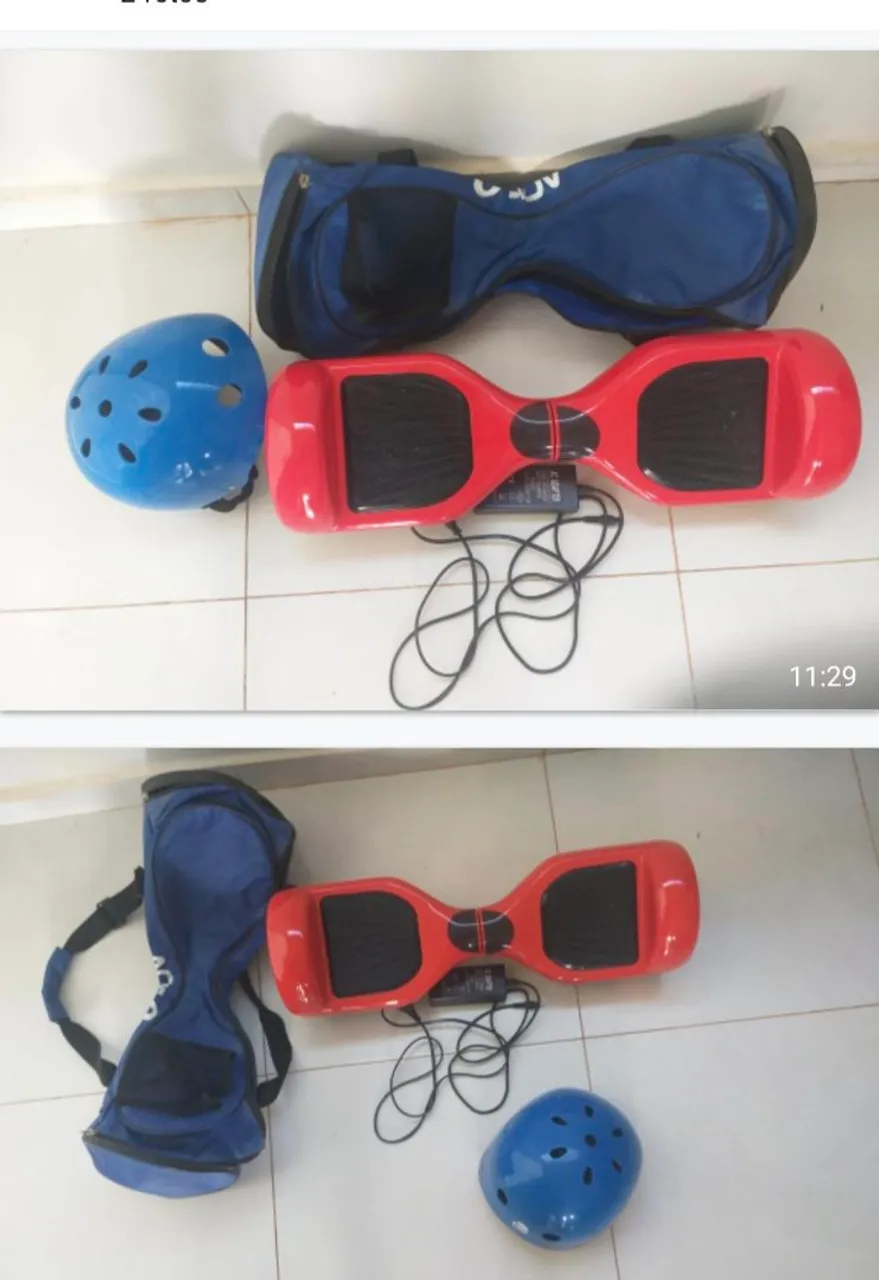 Hoverboard completo com acessórios
