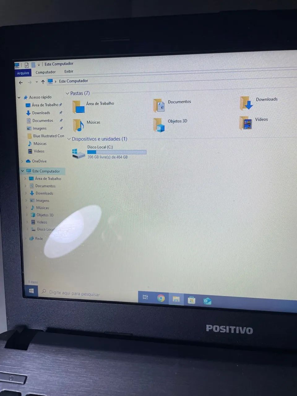 Notebook Positivo Semi novo 8Gb ram 465 HD - Foto 5