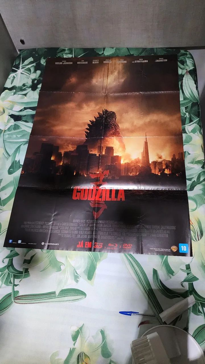 Pôster do Filme Godzilla (2014)