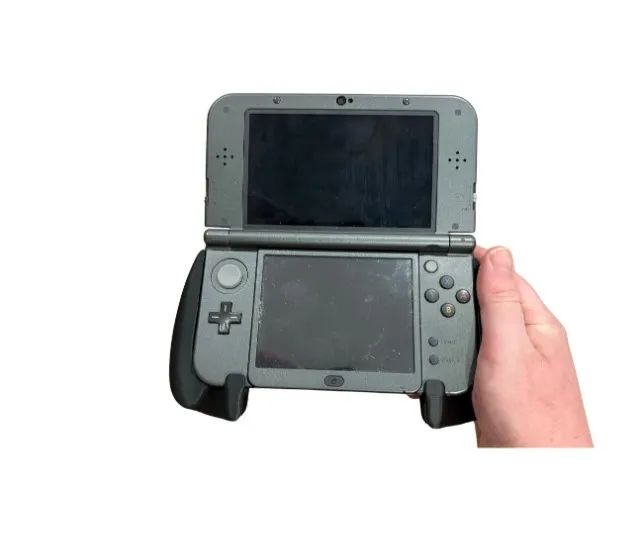 Grip Ergonômico Compatível com Nintendo 3DS X - Preto ou Branco