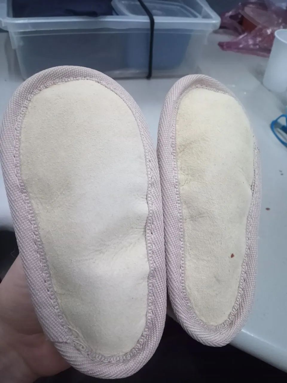 sapatinho tênis pantufa bebê acolchoado novo lindíssimo - Foto 3