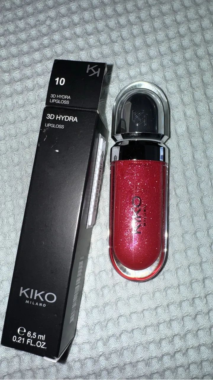 LipGloss Kiko Cor 10 3D HYDRA - Foto 3