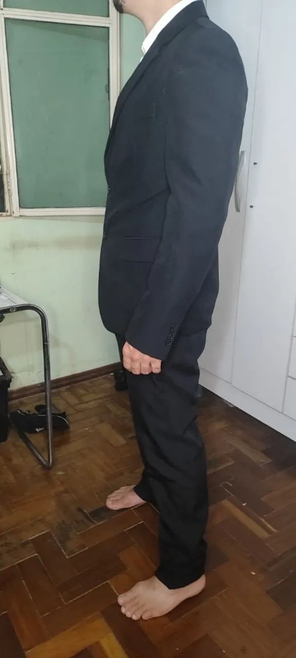 Terno Masculino Preto TNG - Foto 2