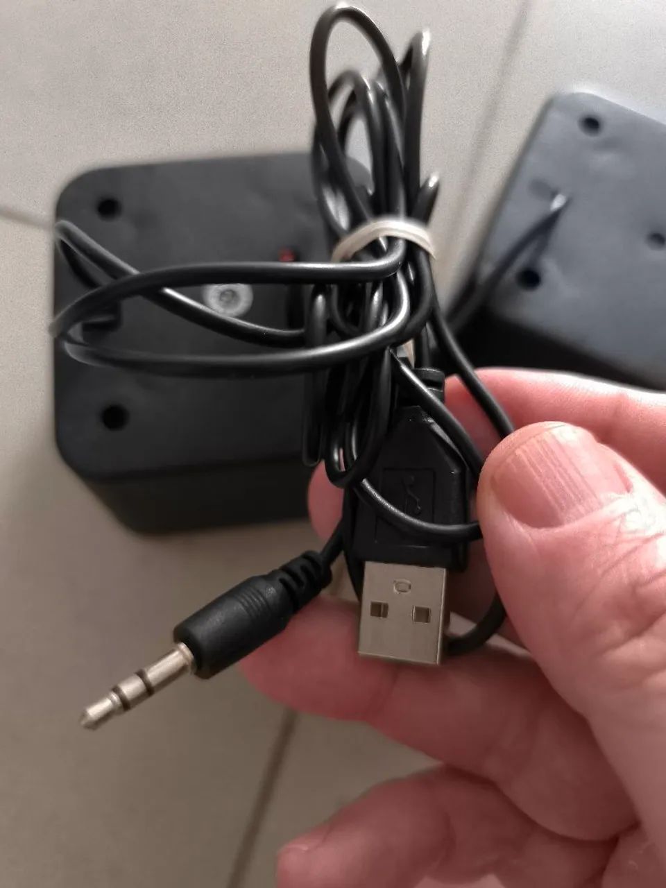 Mini caixas de som para PC ou notebook - novas64302948116354124