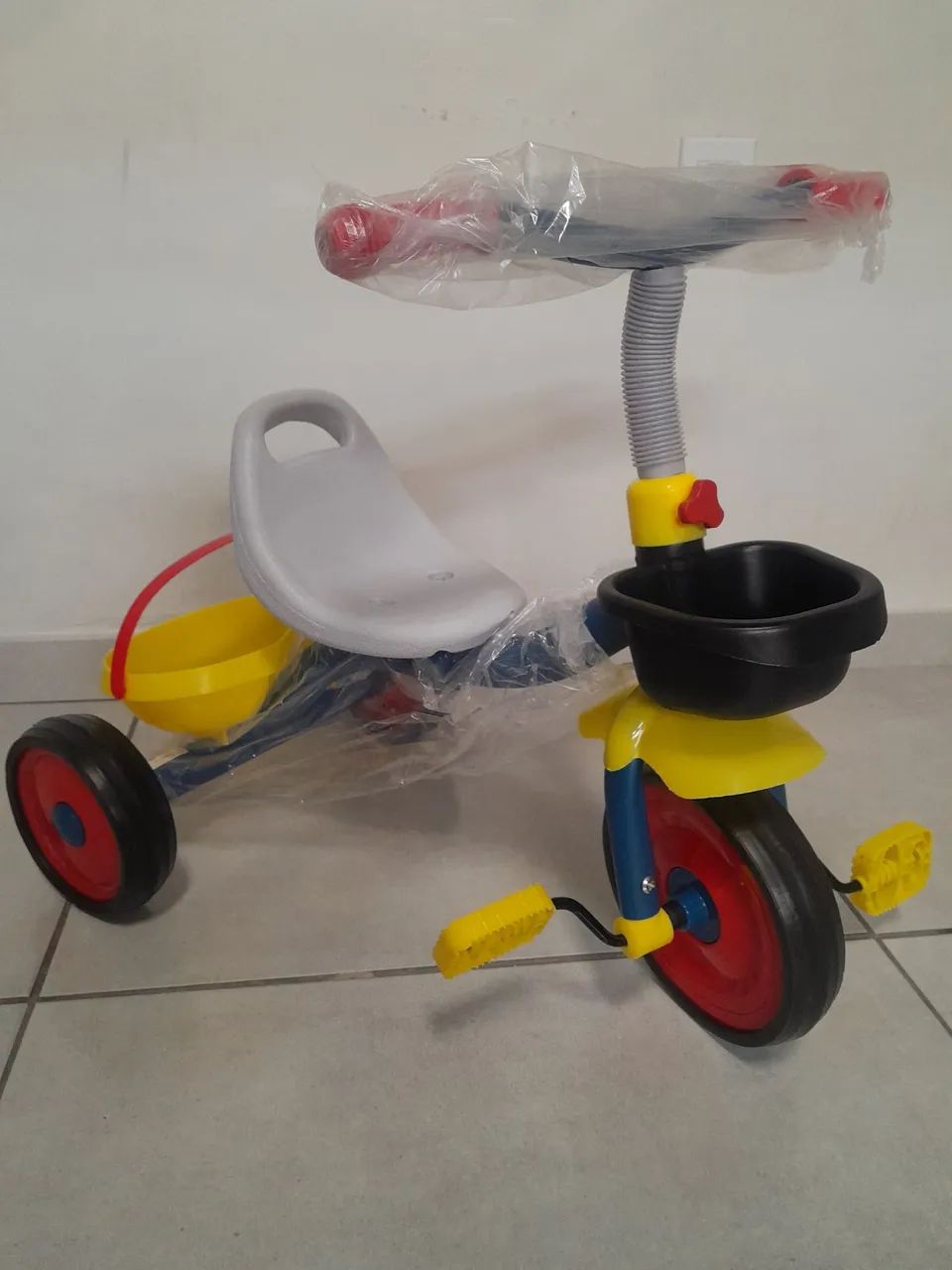 OFERTA TRICICLO INFANTIL COM CESTA - Foto 3