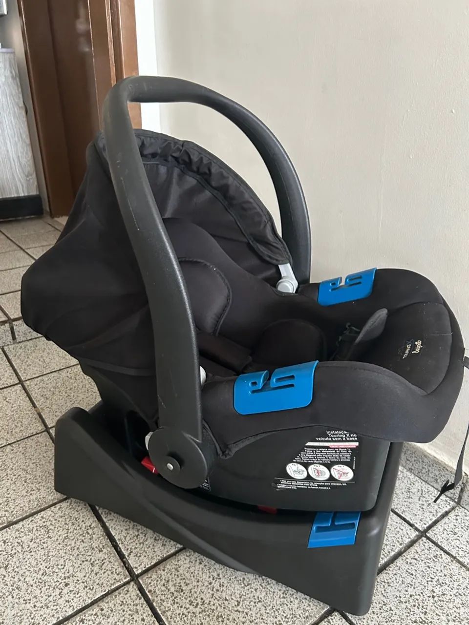 Cadeirinha e base Touring X da Burigotto - Foto 2