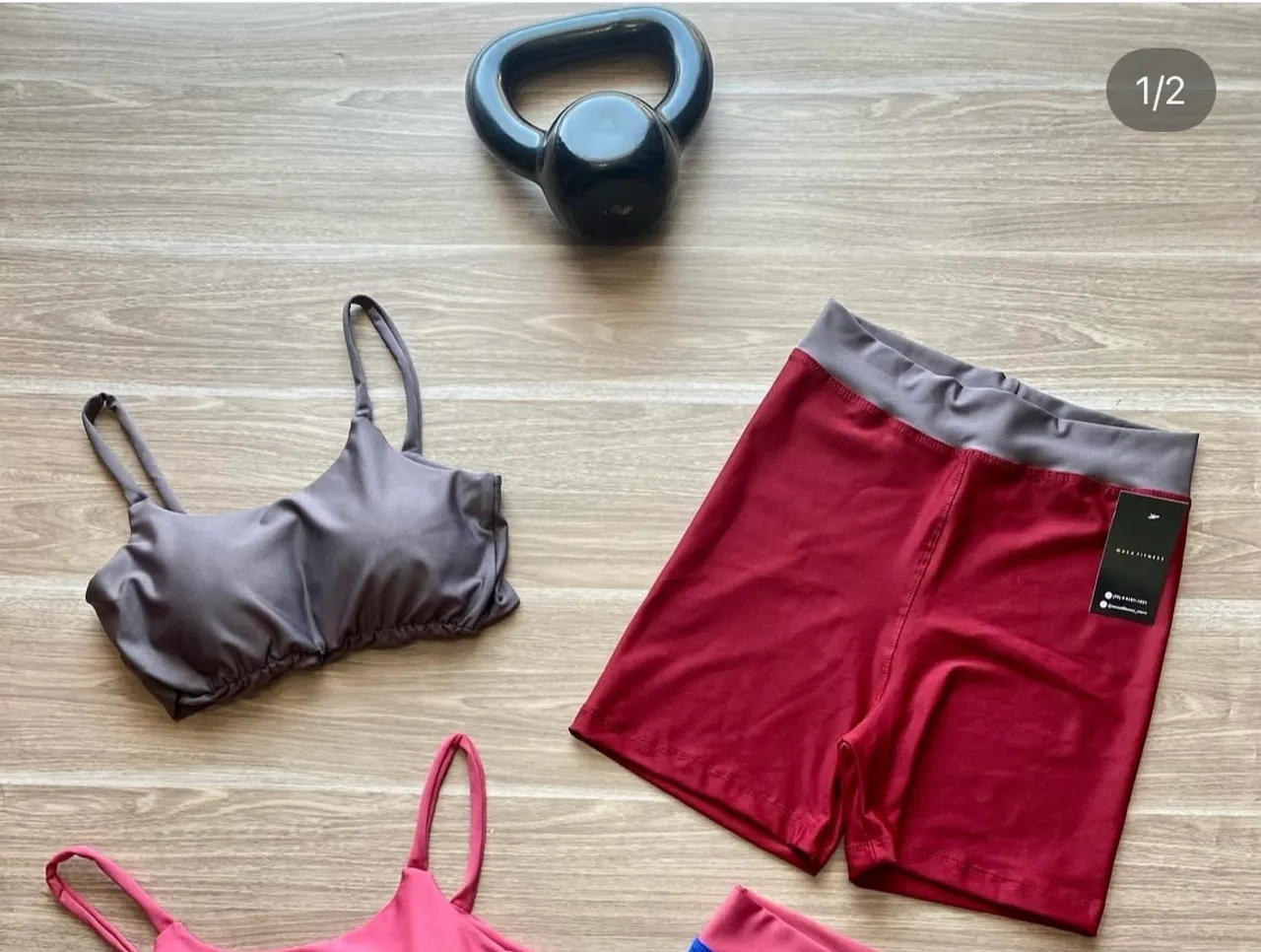 Conjunto de academia (Top + short)