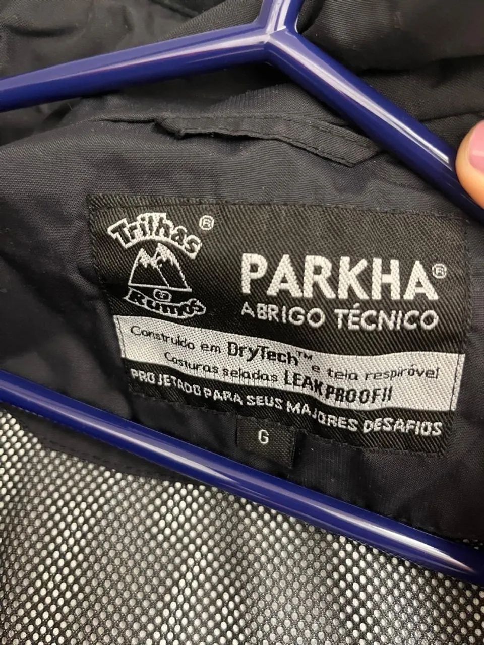 Jaqueta Parkha impermeável  - Foto 3