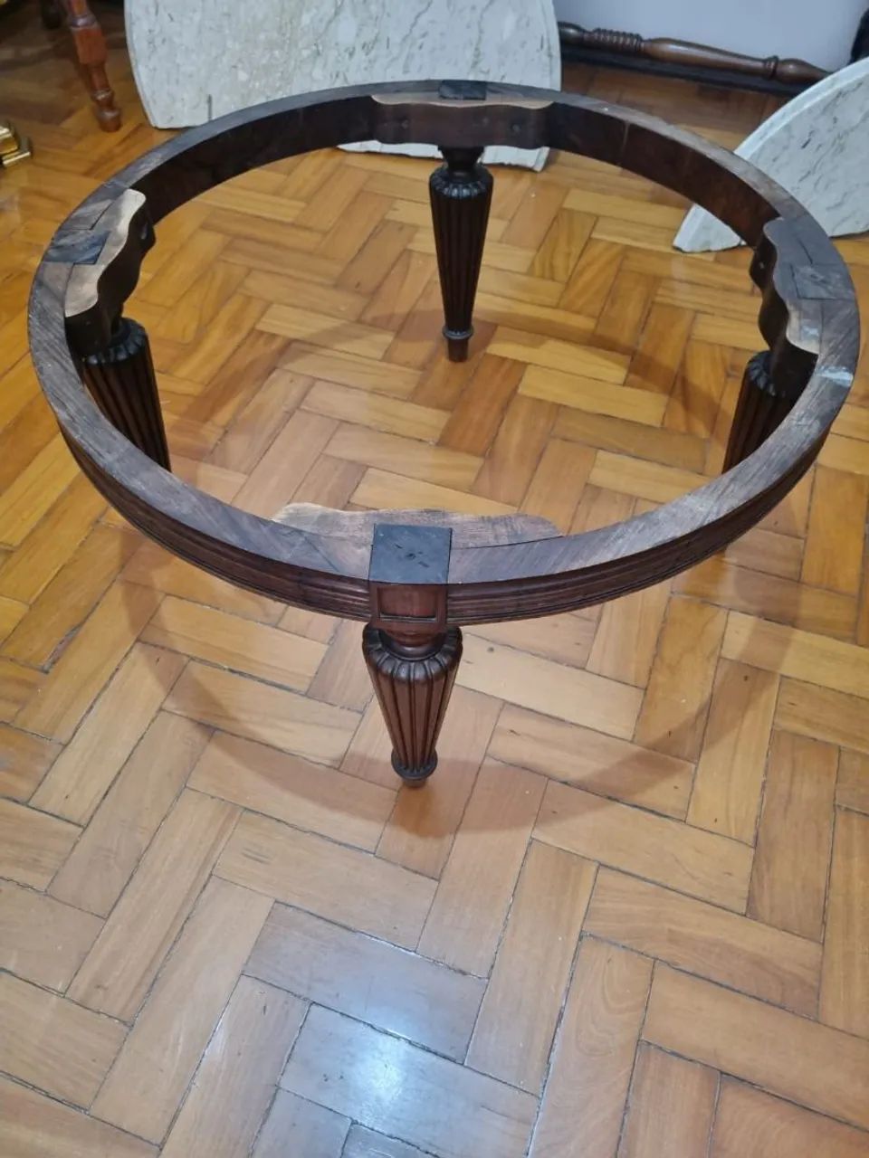 Mesa de centro estilo inglesa em jacarandá  - Foto 4