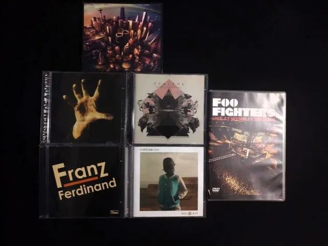 CD's de Rock Nacional e Internacional (Venda por unidade e combo)