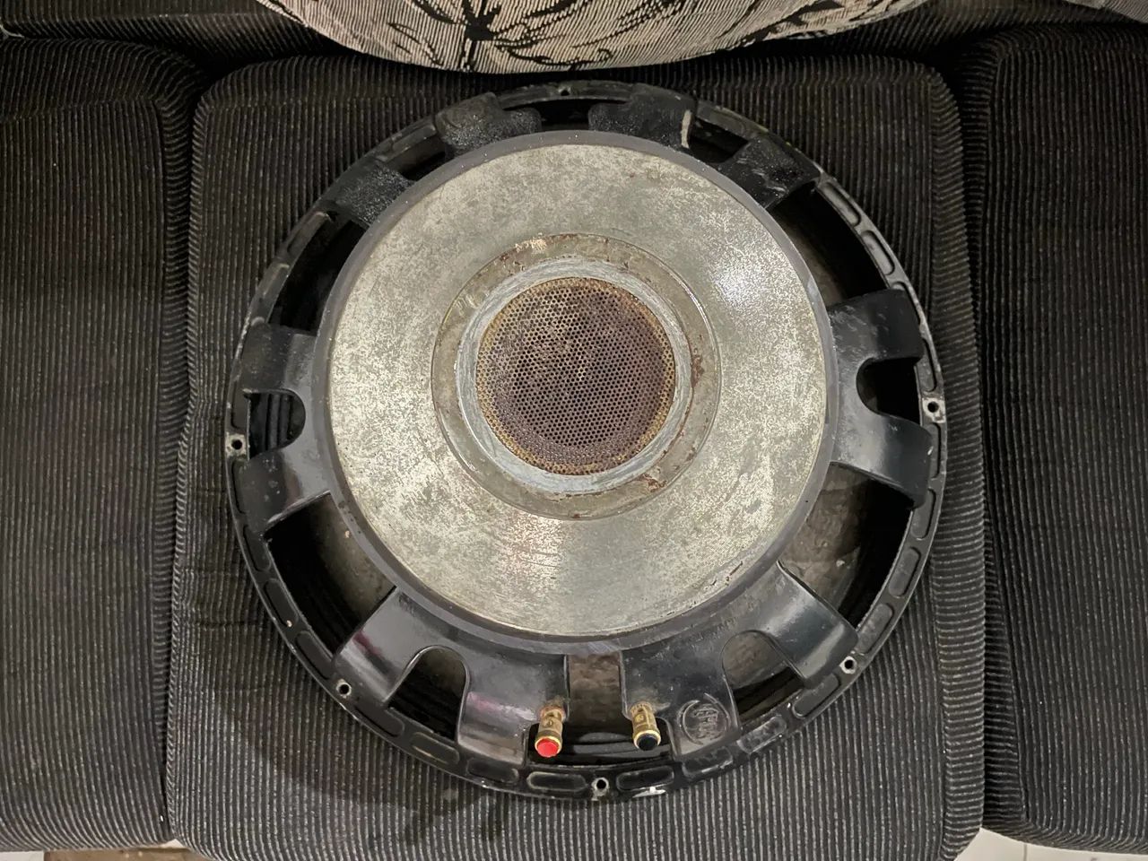 Alto falante Eros target bass 18 polegadas 1500w rms funcionando perfeitamente 64352263963010122