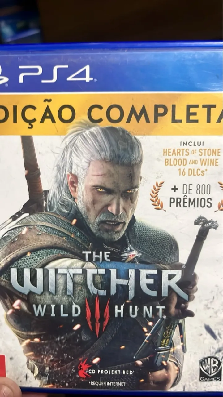 The Witcher 3: Wild Hunt - Edição Completa jogo lacrado nunca aberto - PS4