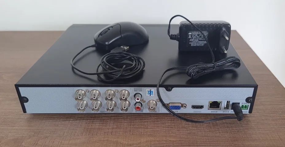 Gravador Digital Tecvoz Tw-e308 - 8 Canais + Monitor Samsung (Usado) - Foto 5