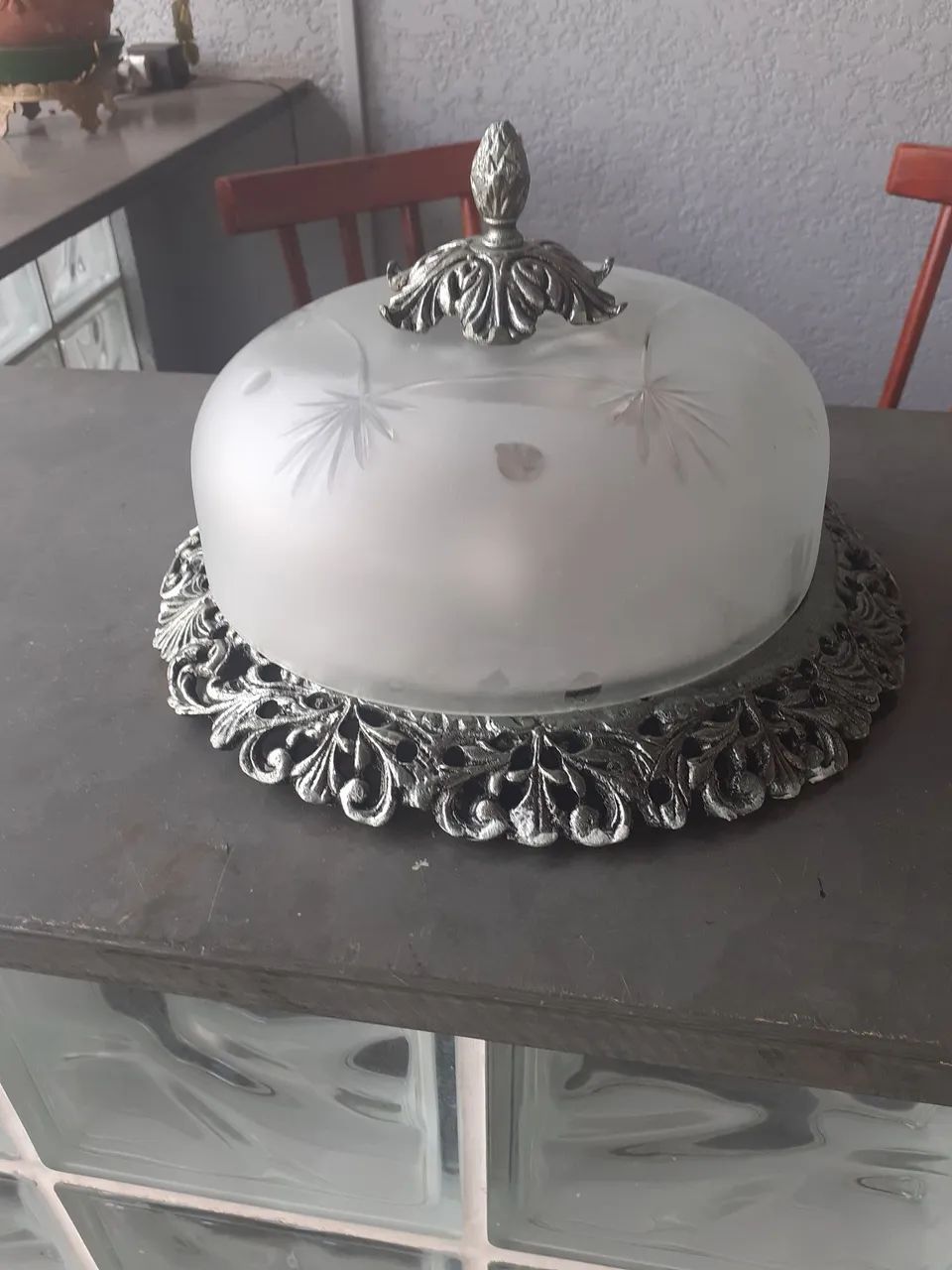 Conjunto de dois lustres antigos - Foto 4