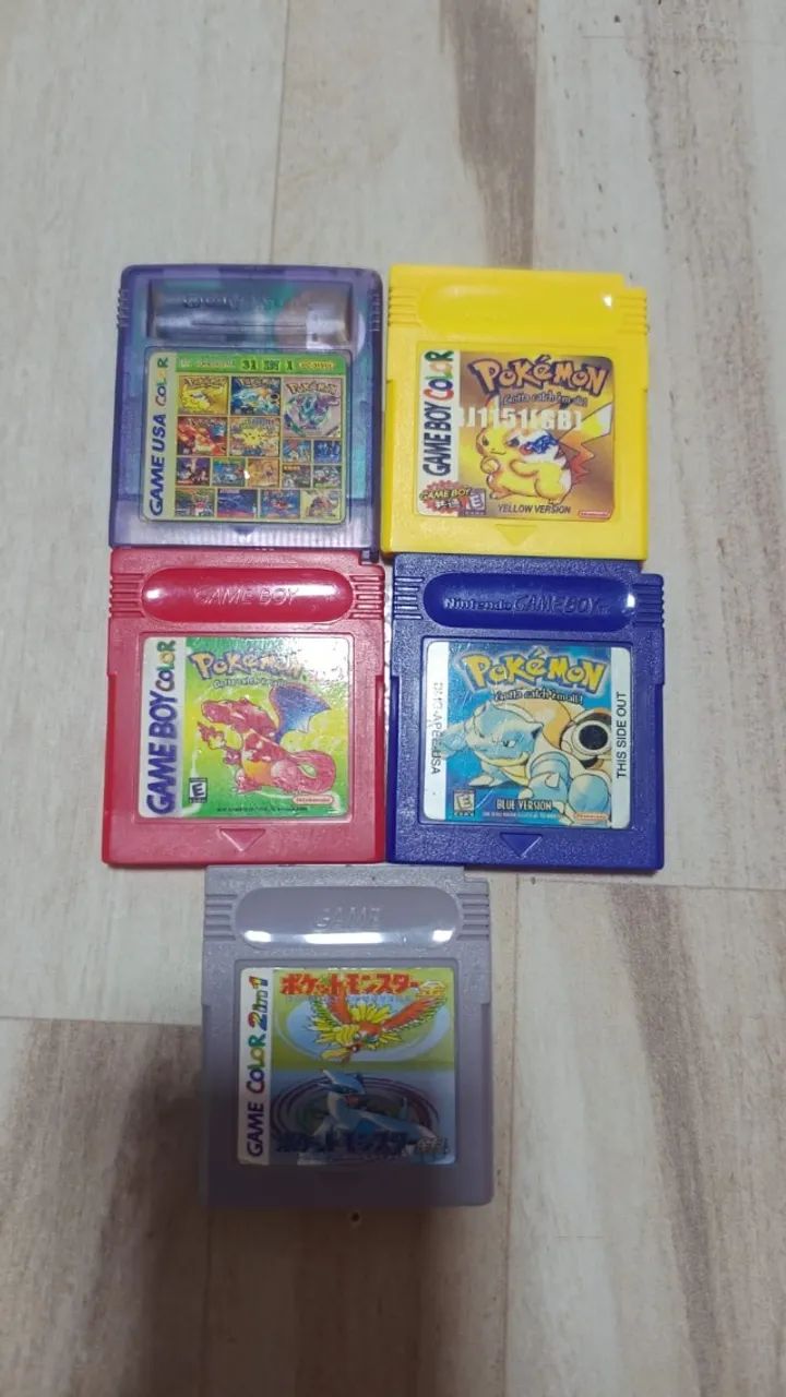 Lote jogos GameBoy // envio pro brasil todo via OLXPAY