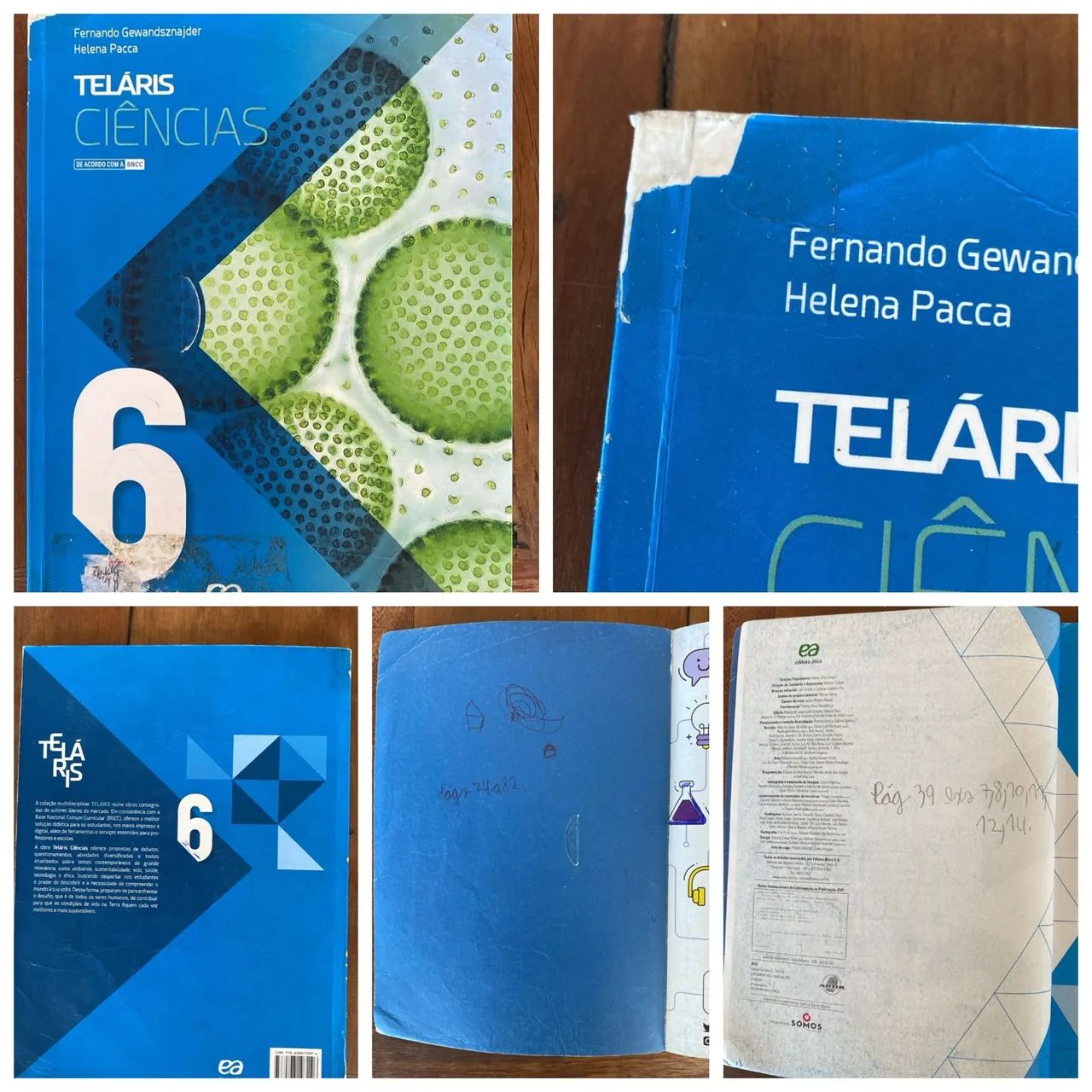 Livro Teláris Ciências 6º Ano - Novo