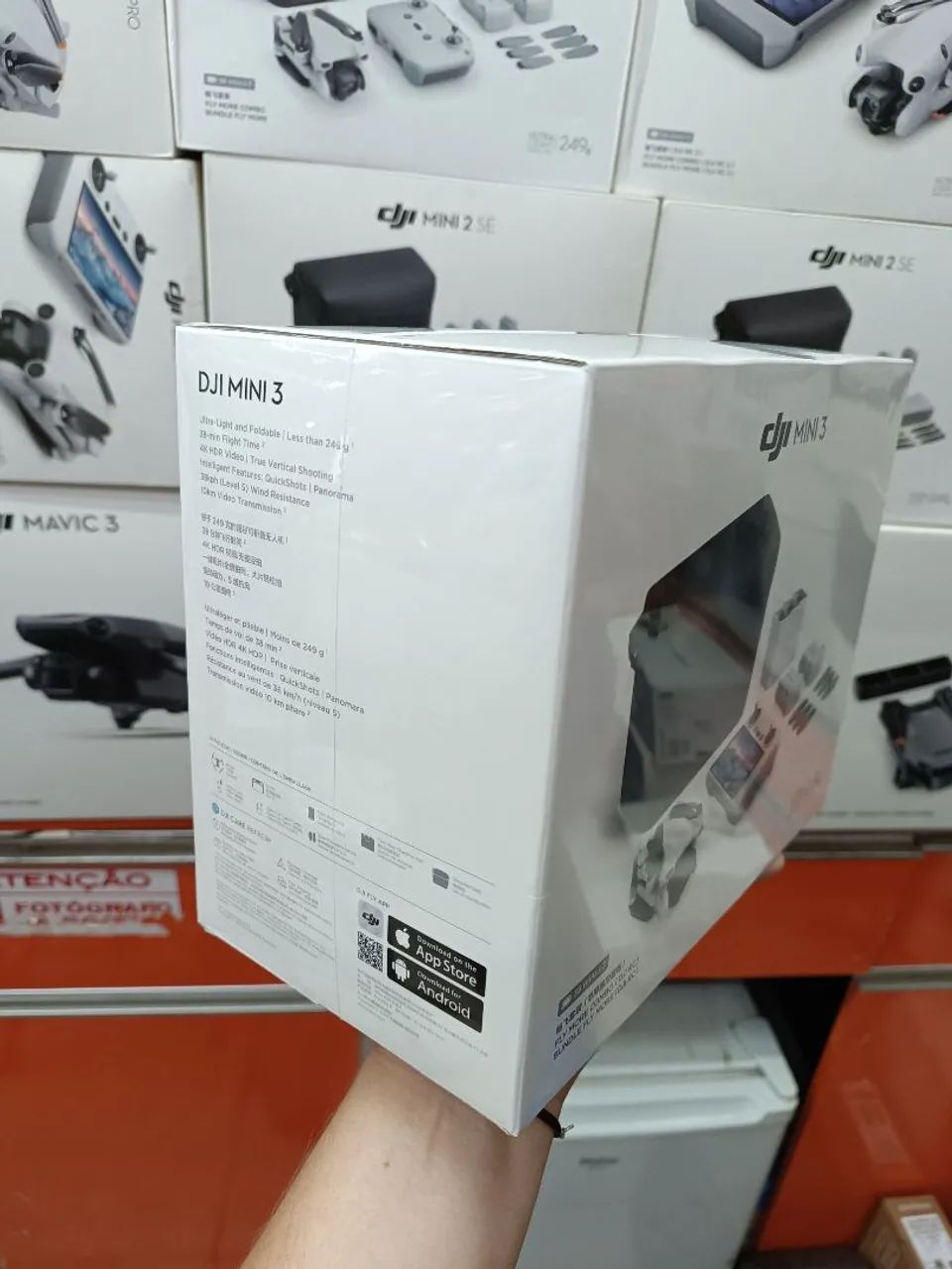 Vende-se Drone DJI Mini 3 - Novo (Lacrado) - Foto 2