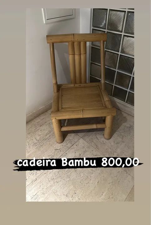 Cadeira de Bambu
