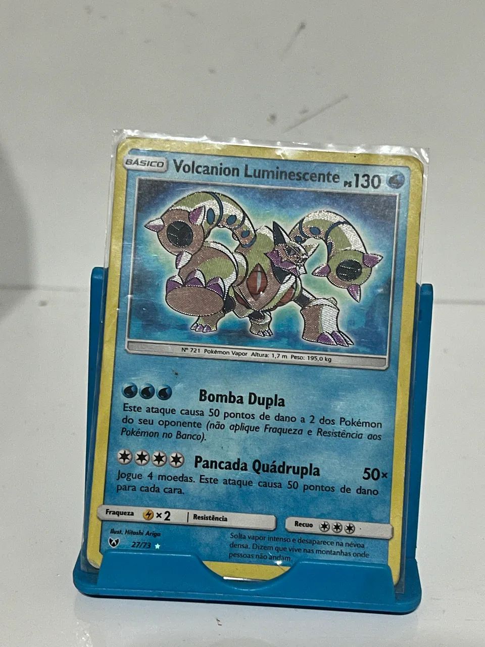 Vendo carta Pokémon rara volcanion 