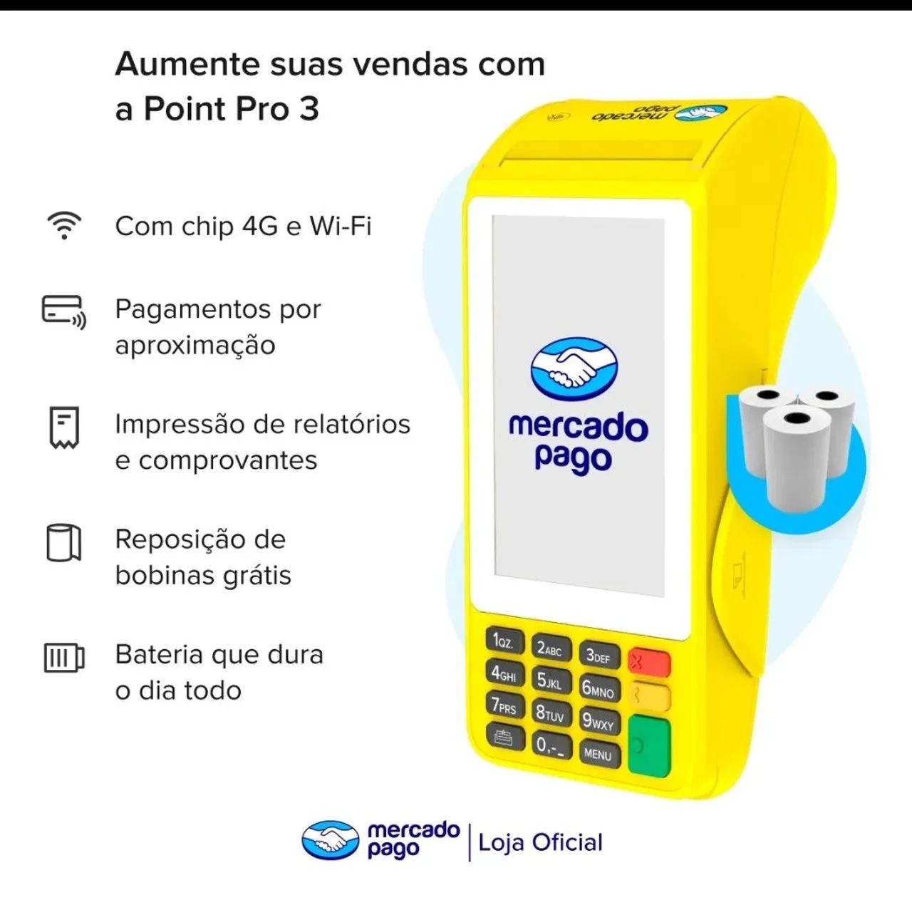 MERCADO PAGO POINT PRÓ 3 PROMOÇÃO  - Foto 3