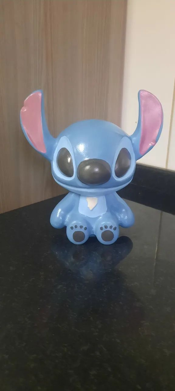 Stitch e Angel bonecos infantis de gesso - Foto 5