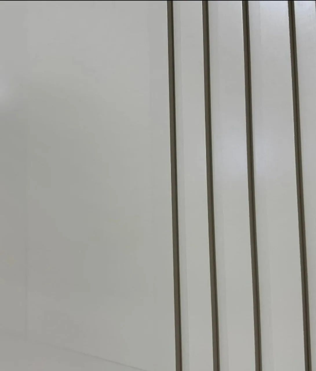 Painel para TV até 60 Polegadas Panamá Plus 100% MDF com 1 Porta Permóbili Off White/Natur - Foto 2