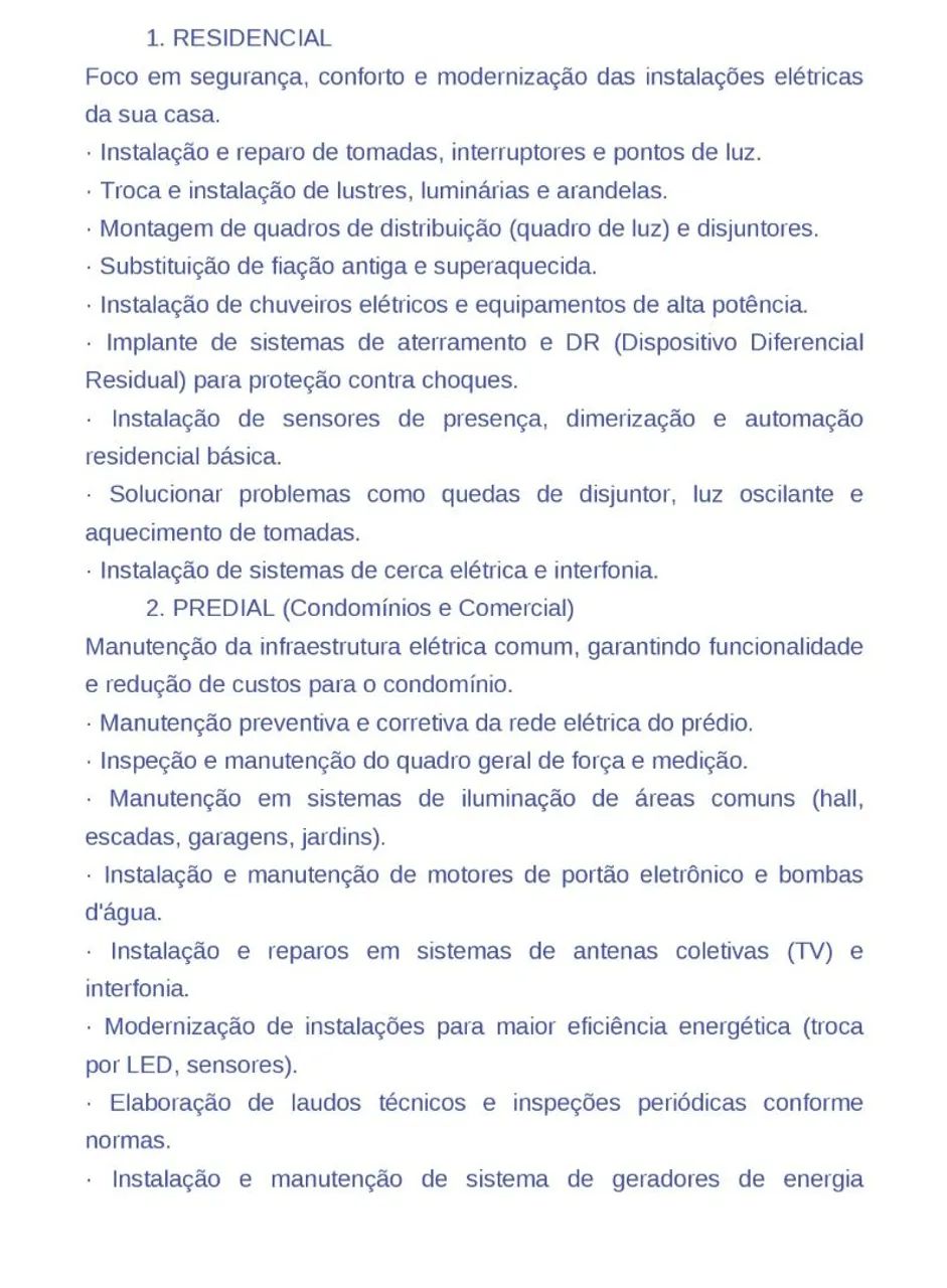 Serviços Elétricos  - Foto 2