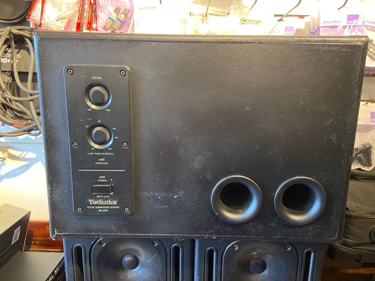 Subwoofer Technics SB-AS60 - Aparelhos de Som - Jardim das