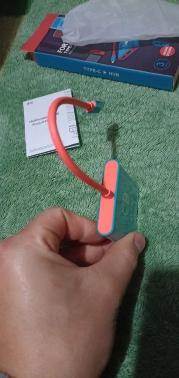 Docking Station Portátil 3 em 1 para Nintendo Switch - Foto 4
