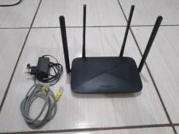 Roteador Gigabit Dual Band 2.4GHz-5GHz Wi-Fi 5 - Mercusys AC12G