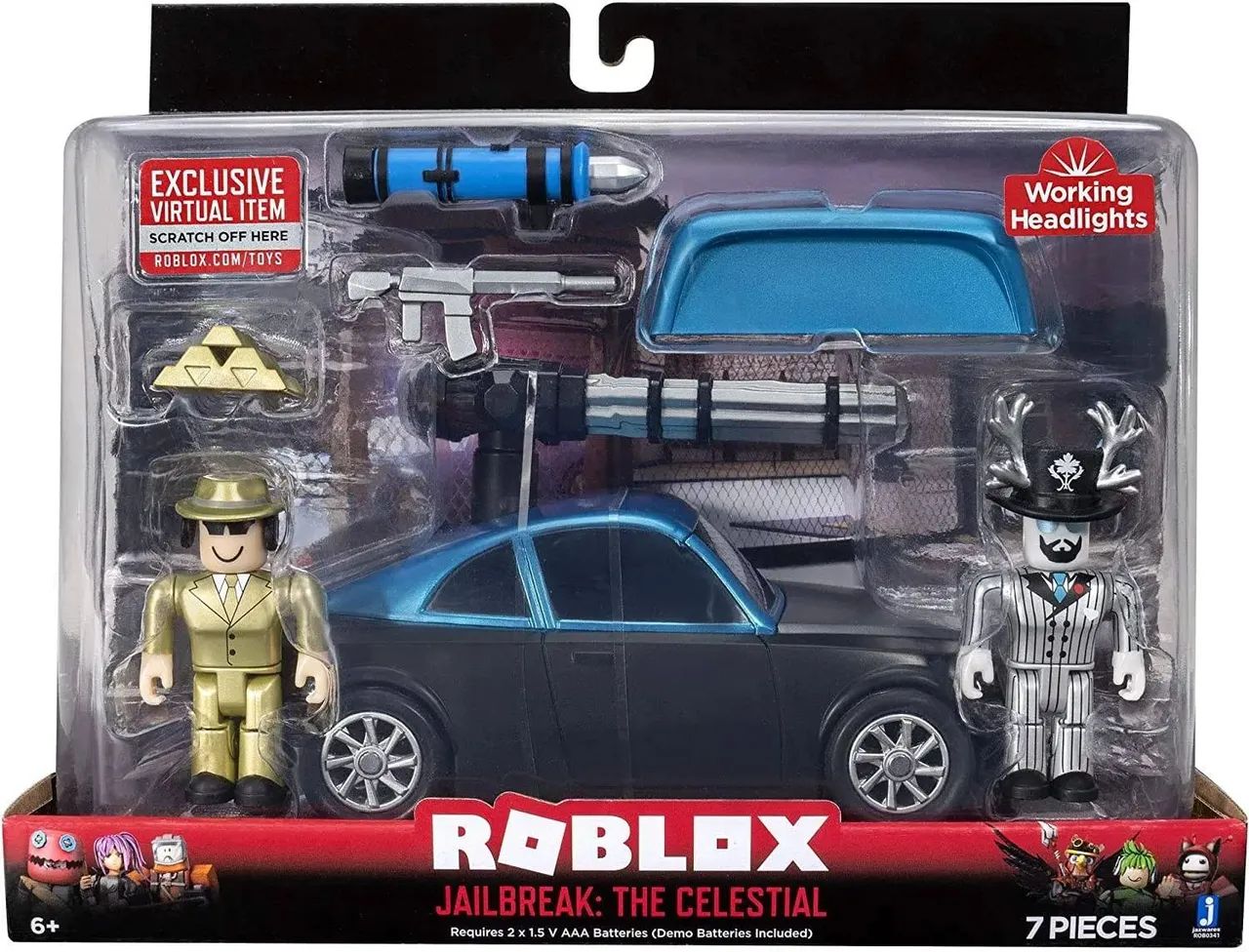 Roblox Jailbreak: The Celestial - Kit com Carro e Figuras