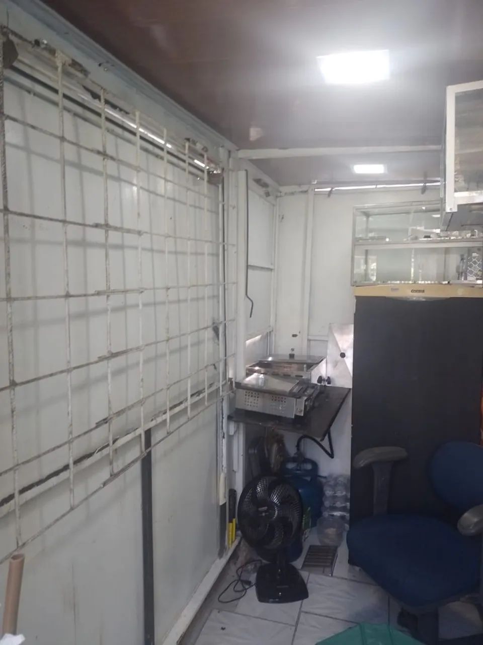 Excelente barraca de chapa para negócio! 